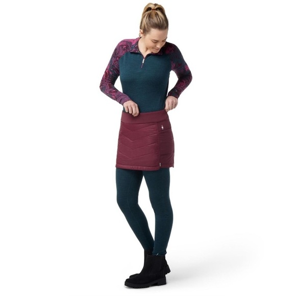 NWT Smartwool Women's Smartloft Pull On Skirt Medium Merino Wool - Picture 1 of 6